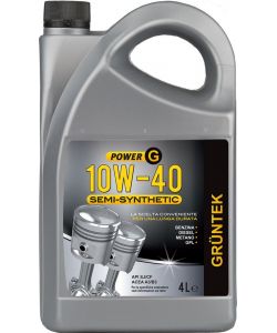 Olio Power-G Semi-sintetico 4L 10W40 per motori Diesel Benzina