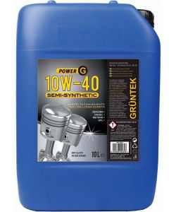Olio Power-G Semi-sintetico 10L 10W40 per motori diesel e GPL