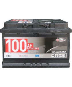 Batteria Autocarro 100AH polo positivo:sinistro Cassetta L4B