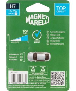 Magneti Marelli H7 lampadina Alogena singola auto 12V 55W attacco PX26d