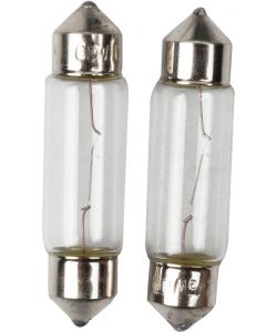 Magneti Marelli C5W coppia lampadine auto siluro 12V 5W attacco SV8,5