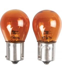 Magneti Marelli PY21W coppia lampadine auto arancioni 12V 21W attacco BAU15s