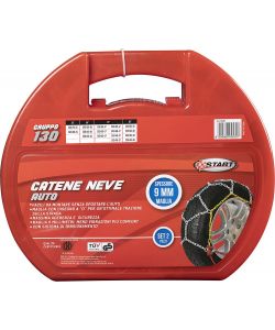 Set due pezzi catene da neve 9 mm Gruppo 130