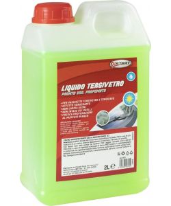 Liquido tergivetro profumato al muschio bianco 2L effetto sgrassante