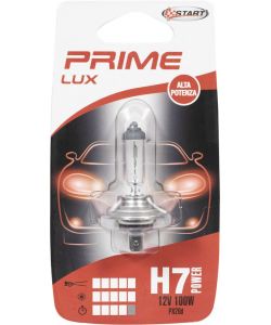 START Lampadina auto alogena H7 12V 100W PX26d singola Prime Lux