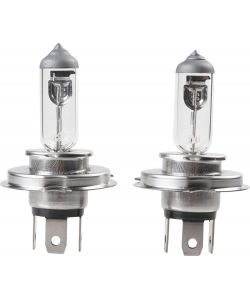 Coppia di lampadine auto alogene H4 12V 100/80W P43t