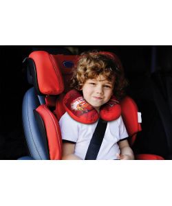 Cuscino per collo da Viaggio Cervicale in tessuto Cars Saetta Mc Queen Bambini