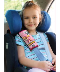 Passacintura bambina da viaggio soft auto rosa