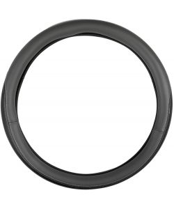 Coprivolante auto Deluxe, diametro 37-39 cm, nero comodit sicurezza