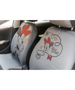 Coppia coprisedili anteriori auto Minnie Mouse Topolina universali