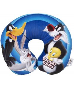 Cuscino collo auto da viaggio morbido Looney Tunes bambino bambina