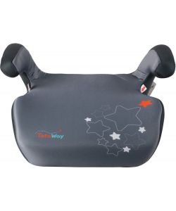 Alzabimbo auto grigio, gruppo 2-3 (da 15 a 36 Kg) bambini