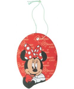 Profumatore deodorante auto Minnie Mouse vaniglia topolina rosso