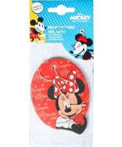 Profumatore deodorante auto Minnie Mouse vaniglia topolina rosso