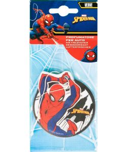 Profumatore deodorante auto Spiderman verve rosso nero uomo ragno MARVEL