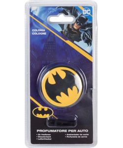 Profumatore deodorante auto da aeratore DC Batman al gusto di colonia