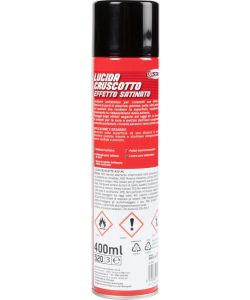 Spray lucida cruscotto effetto satinato 400 ml , massima protezione
