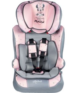 Seggiolino auto Minnie Mouse, gruppo 1-2-3 (da 9 a 36kg) bambine