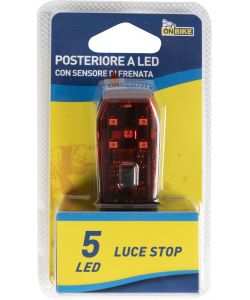 On Bike Luce stop posteriore a led con sensore di frenata