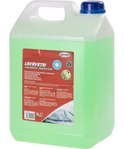 Lavavetri profumato lime menta - capienza 5 litri - vaschette tergivetro e tergifaro - effetto sgrassante