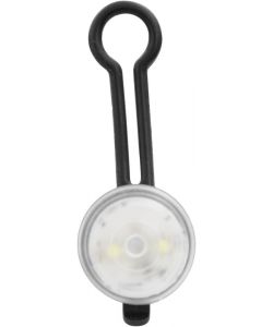 On Bike fanalini microlampade tonde bicicletta di colore Bianco con doppia funzione