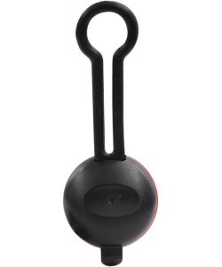 On Bike fanalini microlampade tonde bicicletta di colore Rosso con doppia funzione