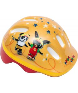 Casco ciclo bambino coniglietto Bing bici bicicletta 44 -48 cm protezione giallo