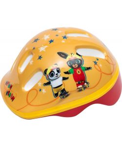 Casco ciclo bambino coniglietto Bing bici bicicletta 44 -48 cm protezione giallo