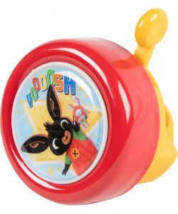 Campanello bici metallo bambino coniglietto Bing rosso ciclo