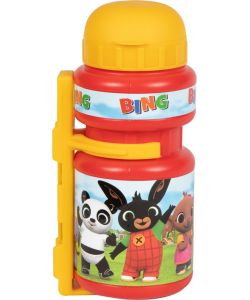 Borraccia ciclo Bing bici bambino 350 ml rosso/arancio