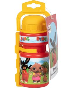 Borraccia ciclo Bing bici bambino 350 ml rosso/arancio