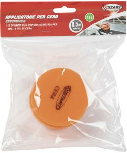 Applicatore per cera ergonomico 1 pezzo diametro 8,5 cm