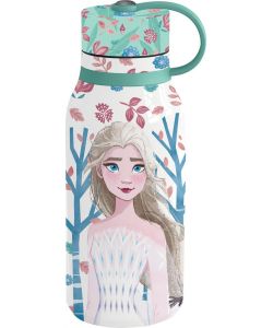 Borraccia per bambine in acciaio inossidabile isolante Frozen 330 ml