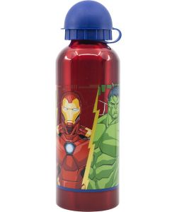 Borraccia per bambini in alluminio Avengers 530 ml