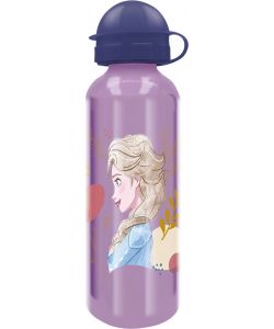 Borraccia per bambine in alluminio Frozen 530 ml