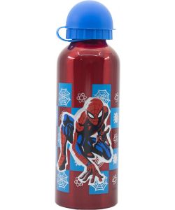 Borraccia per bambini in alluminio Spiderman 530 ml