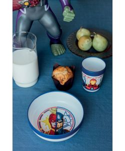 Ciotola per bambini in plastica Avengers