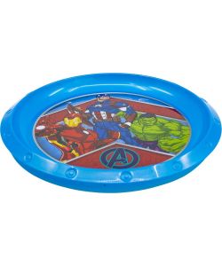 Piatto Piano in plastica Avengers Marvel