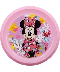 Piatto Piano in plastica Minnie Disney