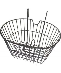 ON BIKE Cestino anteriore a maglie larghe per bici con attacchi al manubrio