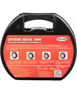 Set di 2 pezzi catene da neve - 7 millimetri gruppo 60