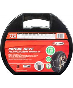 Set di 2 pezzi catene da neve - 7 millimetri gruppo 130