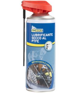 Lubrificante secco al PTFE spray 400 ml con doppio erogatore