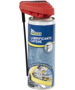 Lubrificante catene spray 200 ml adatto per tutti i tipi di biciclette