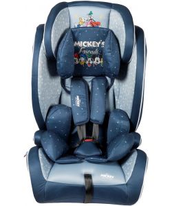 Seggiolino auto Mickey Mouse ISOFIX per bambini con altezza da 76 a 150 cm