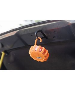 Luce d'emergenza portatile dotata di fissaggio con calamita sul retro