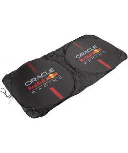 Red Bull Set Parasole e Tendine Laterali Universali Nero/Rosso 147x70 cm
