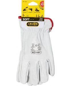 Guanti in pelle di capra Soft taglia 10
