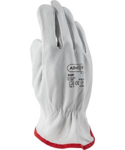 Guanti in pelle di capra Soft taglia 10