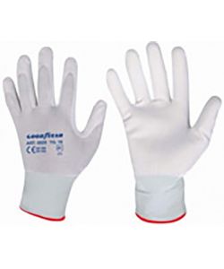 Guanti in poliestere e poliuretano mod.G0525 taglia 10 bianco Lavoro